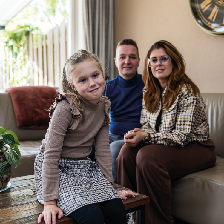 Gezin Charissa - Wintercampagne